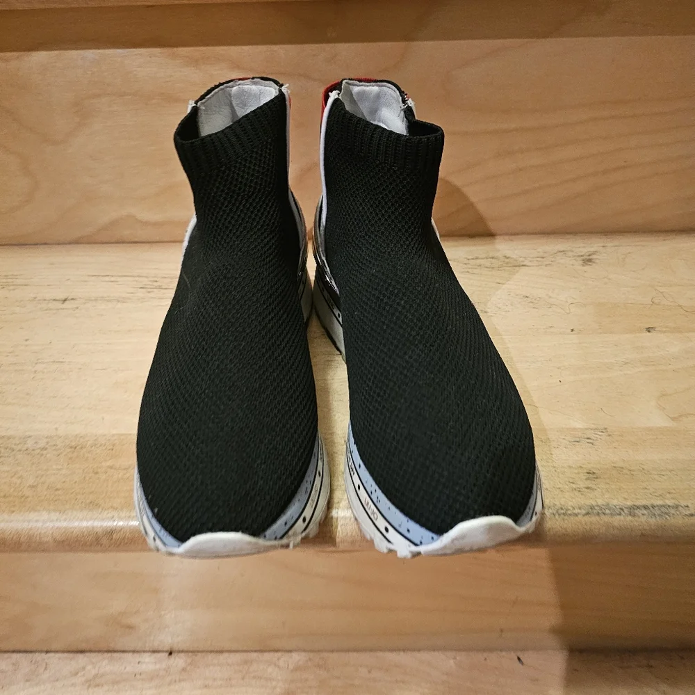 AUTHENTIC LIU JO Milano Sock sneakers with platform sole - Picture 8 of 9
